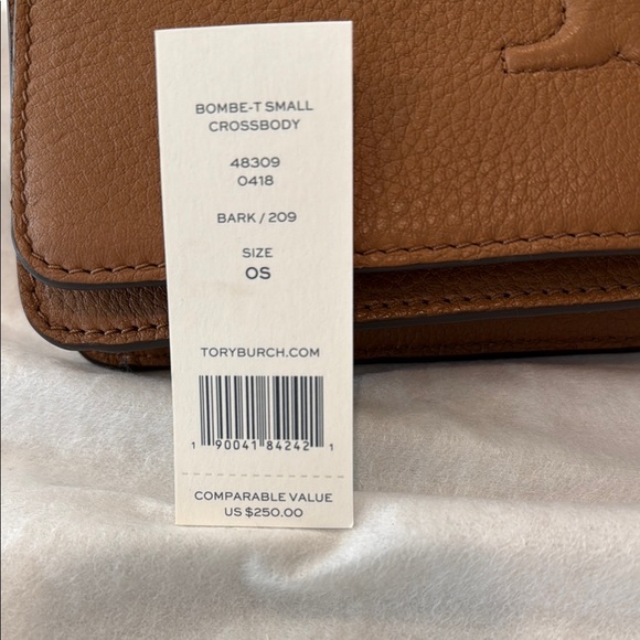 COPY - Tory Burch Brown Leather Crossbody Bag - Picture 5 of 5